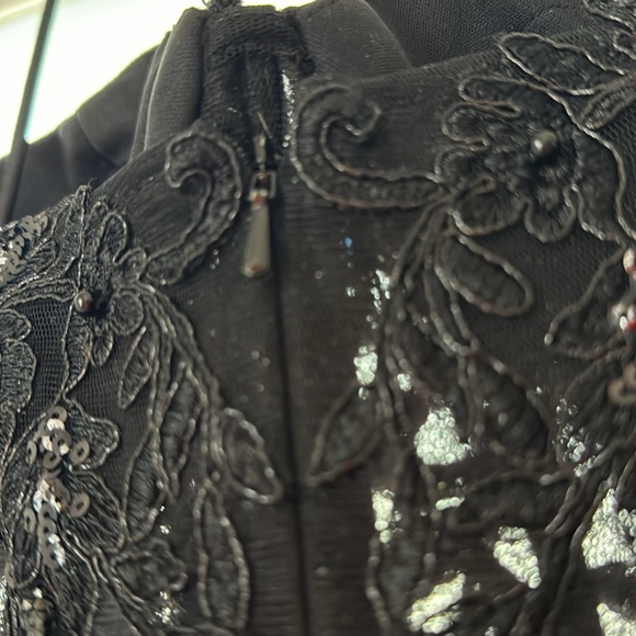 PromGirl Sheer Corset Long Sweetheart Dress. Size 10 - Picture 8 of 9